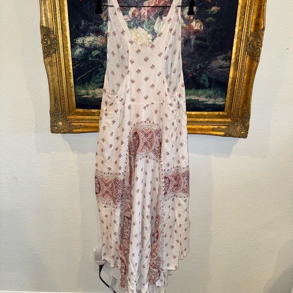 Intimately Free People NEW Faithfully Yours Boho Button Down Maxi Dress Large - Picture 5 of 8